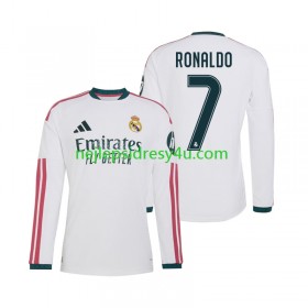 Fotbalový Dres Real Madrid Cristiano Ronaldo 7 Domácí 2026/27 Dlouhý Rukáv